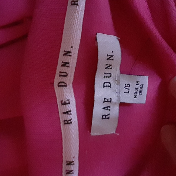 Rae Dunn "Believe" Sweatshirt and Joggers in Lilac Rose - Picture 2 of 10